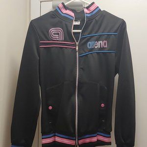 GENTLY USED, ARENA, WARM UP JACKET, SMALL!!!